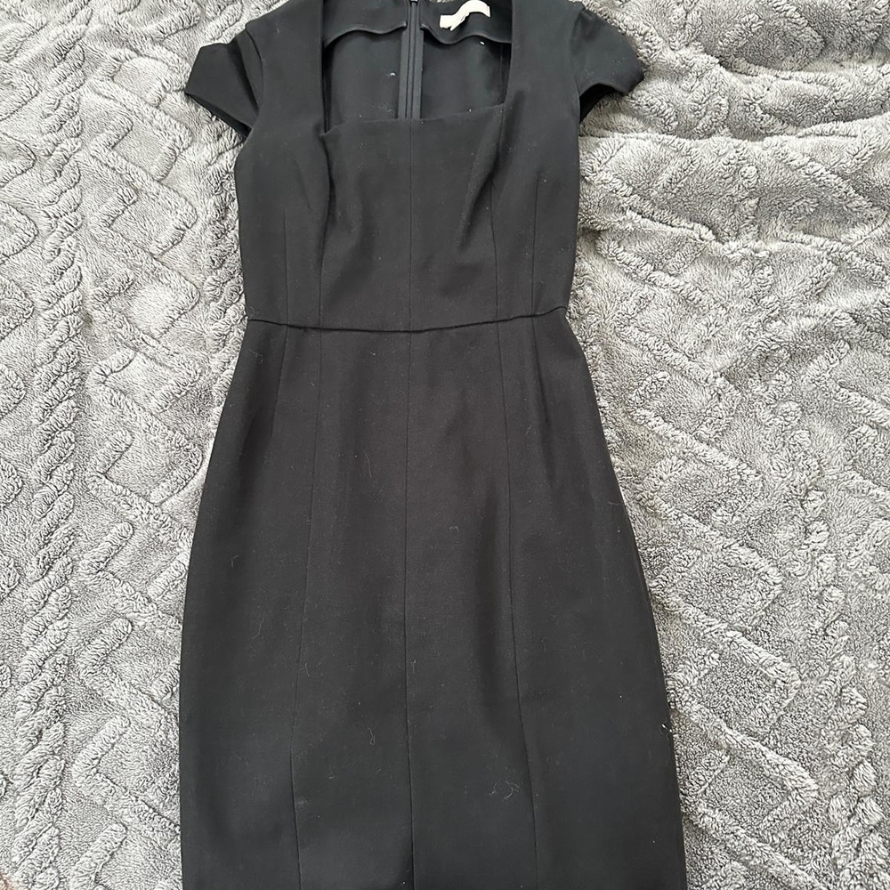 Banana Republic Classic Black Midi Dress